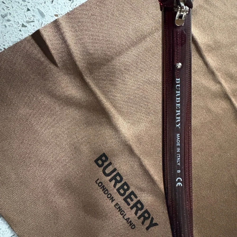 BURBERRY Plum Cat Eye Sunglasses - Picture 11 of 12